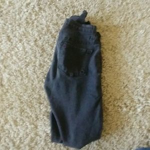 Skinny jeans black cotton